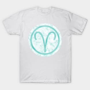 Blue Marble Zodiac - Aries T-Shirt